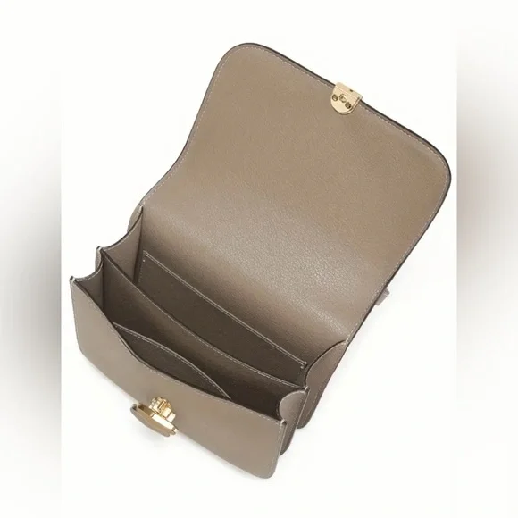 Women Handbag Leather Shoulder Crossbody Bag Small Square Bag - Picture 10 of 15